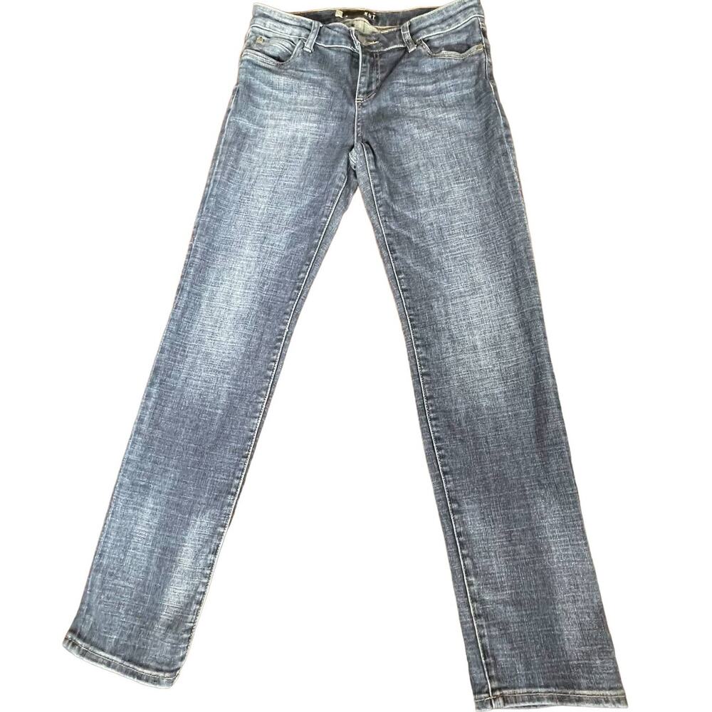 KUT from the Kloth Catherine Boyfriend Denim Blue Jeans Women's Size 4 Relaxed